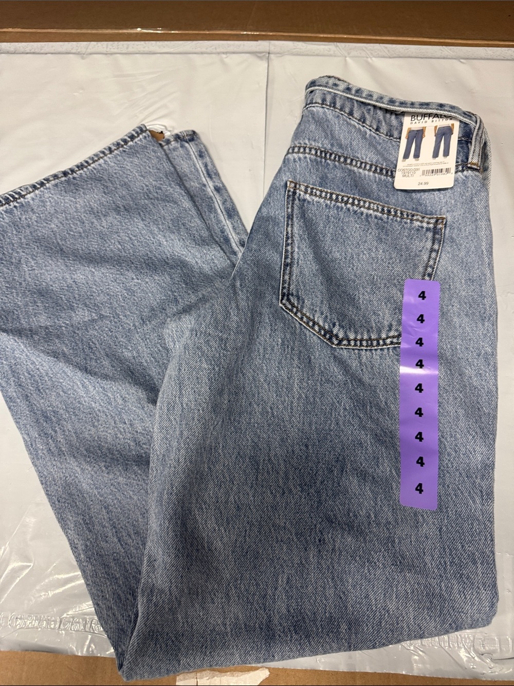 Buffalo David Bitton Light Blue Relaxed Men's Jeans